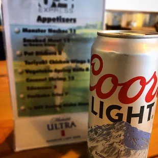 Ice Cold Coors Light