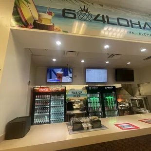 Storefront in NEX food court.