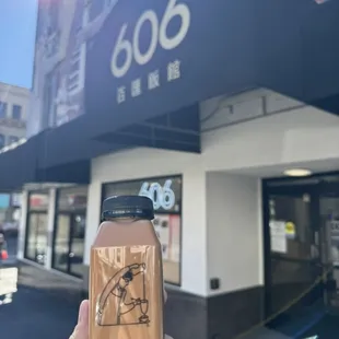 Exclusively at 606 in San Francisco! Silky smooth BOTTLED HONG KONG Style Milk Tea!