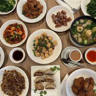 Dinner time! Our soft opening menu. More to come!