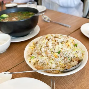 Salted Fish &amp; Chicken Fried Rice