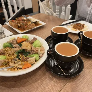 Crispy Golden Noodles - Hong Kong Style