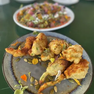Tempura Squash Blossoms