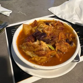 Portuguese Bean Soup Bowl
