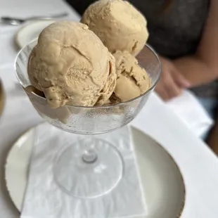 Salted Carmel gelato