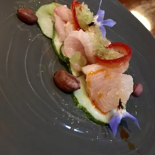 Hamachi Crudo