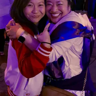 Me and my high school bestie! Big Treble Split!