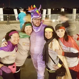 Made a new friend with a purple unicorn! Hehe