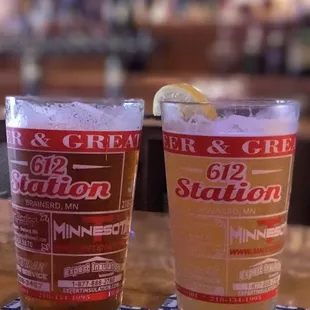 Great beer selection! Summer Shandy, Cadtle Danger and Alaskan.