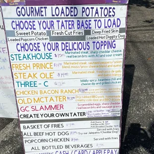 More menu