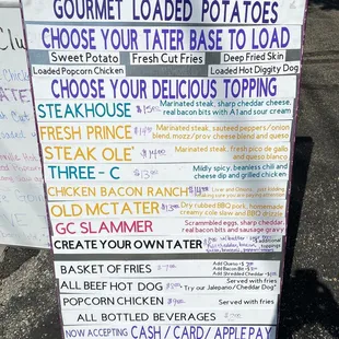More menu