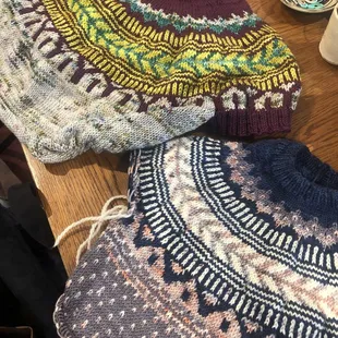 Open knit