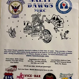 a poster for the event