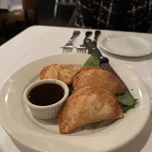 This was a special - Crab Rangoon, which was quite good.