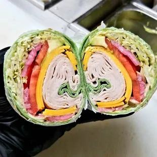 Turkey Avocado Wrap!!!