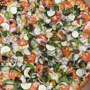 615 California Veggie Pizza