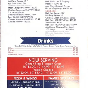 Best bang for your bucks!! Weekly specials, drinks cola products 20oz and 2 liters. Catering your next event or party!