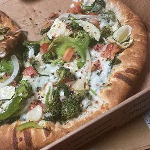 California veggie pizza