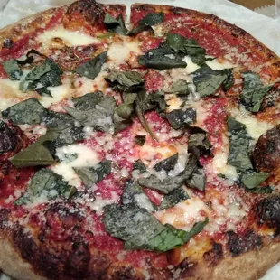 Margherita pizza