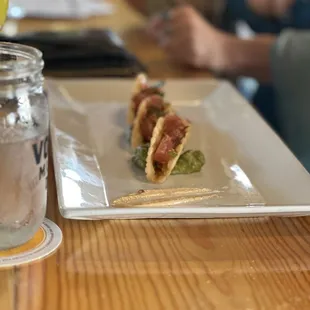 Ahi tacos