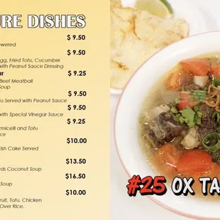  a bowl of soup and a plate of chips