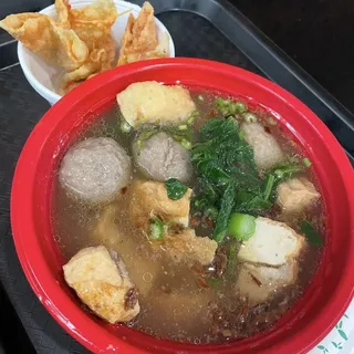 19. Mixed Beef Ball Tofu Soup