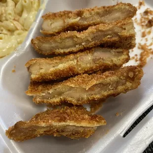 Extra fried Katsu - dry