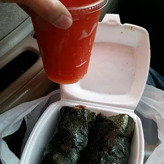 BBQ Chicken Musubi Plate