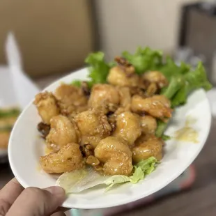 Honey Walnut Shrimp! So delicious, crispy and great!