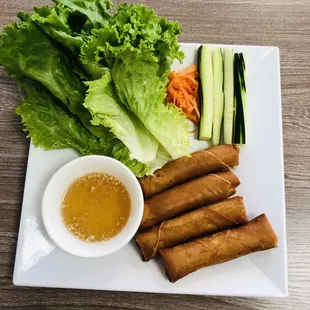 Pork egg rolls