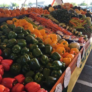 A rainbow of veggies!