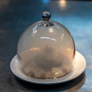 a clochet on a plate