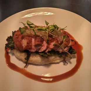 Smoked Maple Seared Hudson Valley Duck Breast