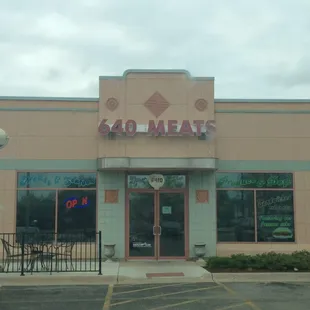 View of the store from Riverside