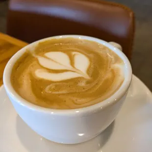 That first cortado at Compass, Akron