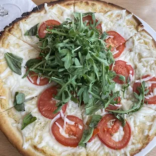 Vegan Gluten Free Margherita with Arugula