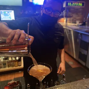 Wine  down Wednesday. Around the corner spot to take time to yourself the staff is so nice and  Rafael genuine with a great laugh.