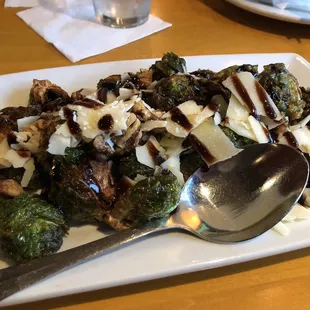 Crisp Brussels sprouts
