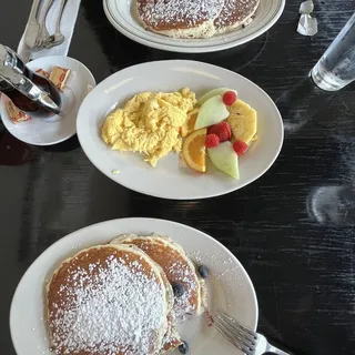 Chocolate Chip Pancake Combo