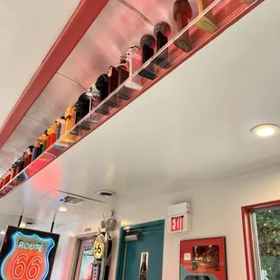 interior, sushi and sashimi