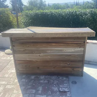 Wood bar