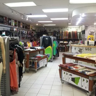 nice brand name clothing in here