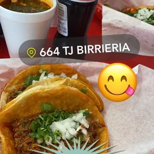 Birria tacos por favor