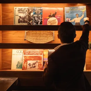 67 Orange has a large vinyl selection, with DJs on select nights bringing Harlem vibes to Midtown.