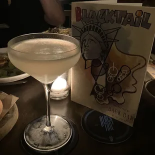Banana Daiquiri with the new Blacktail Pop Up Menu