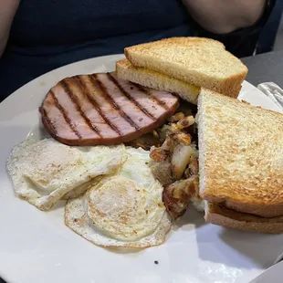 Ham &amp; eggs breakfast