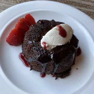 Chocolate lava cake