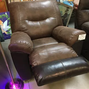 Ashley 2 Tone Recliner