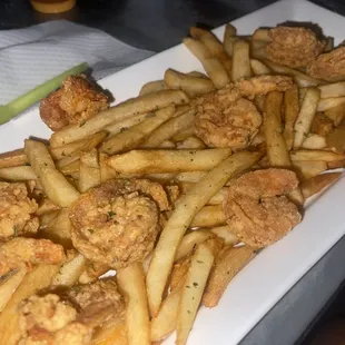 Shrimp and fries