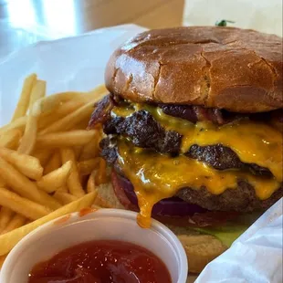 Double Burger Bacon Cheese